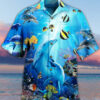 Amazing Dolphin In The Heart Of Ocean Ed Hawaiian Shirt