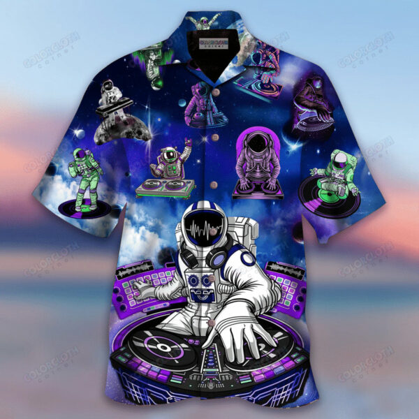 Astronaut Is The Dj Hawaiian Shirt