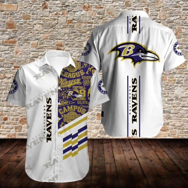 Baltimore Ravens Hawaiian Shirt