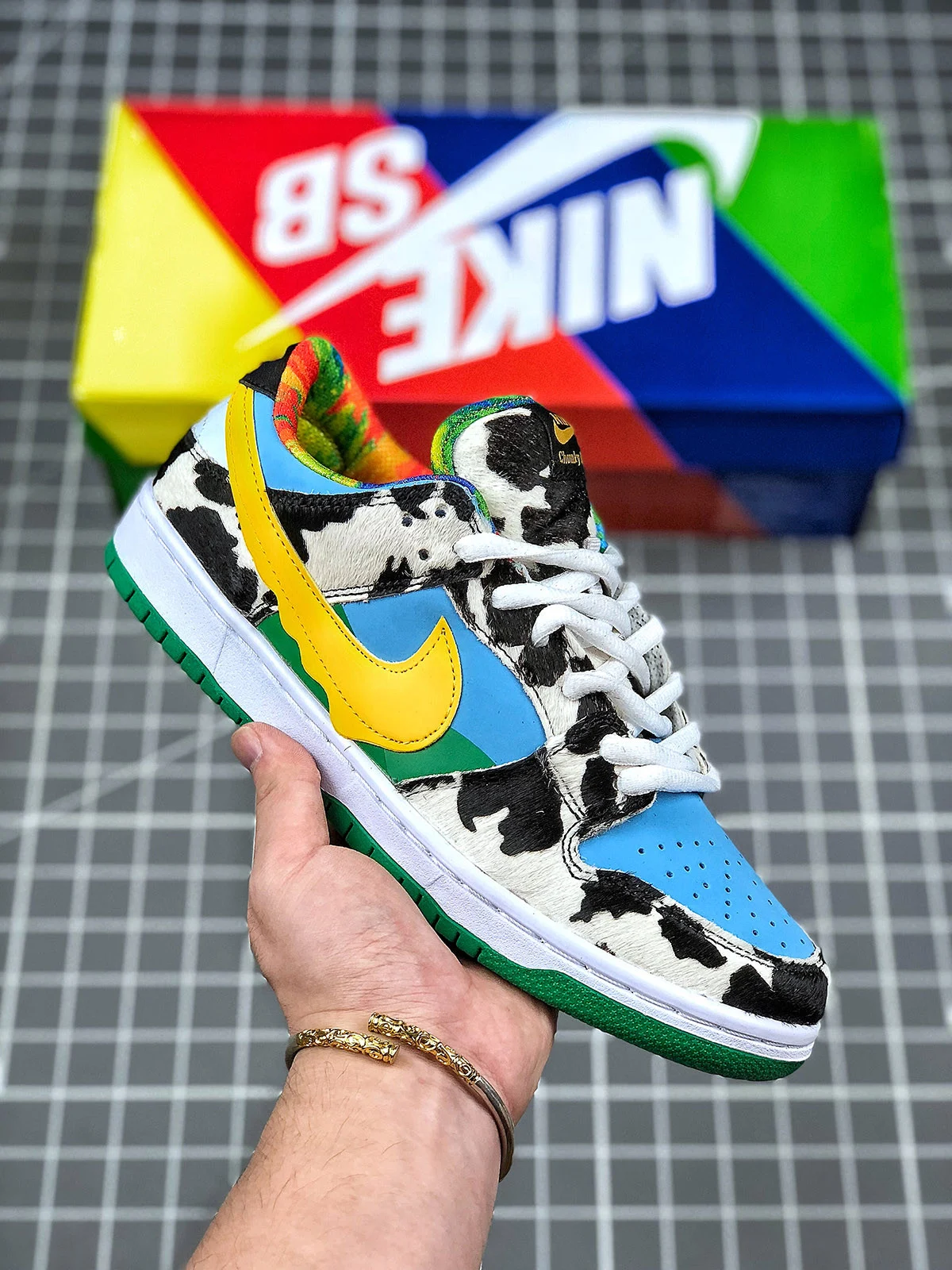 Ben & Jerrys x Nike SB Dunk Low Chunky Dunky CU3244-100 For Sale
