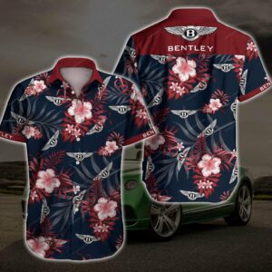 Bentley Floral Hawaiian Shirt Summer Beach Outfit