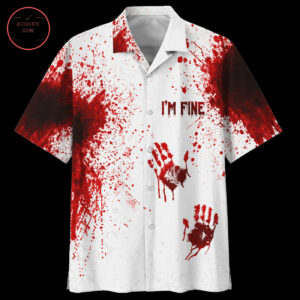 Blood Hand Hawaiian Shirt Outfit Summer Beach