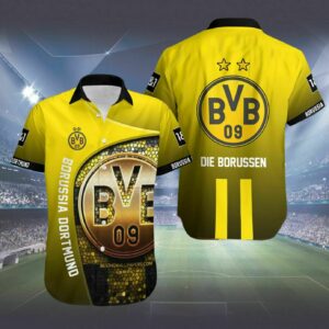 Borussia Dortmund Die Borussen Hawaiian Shirt