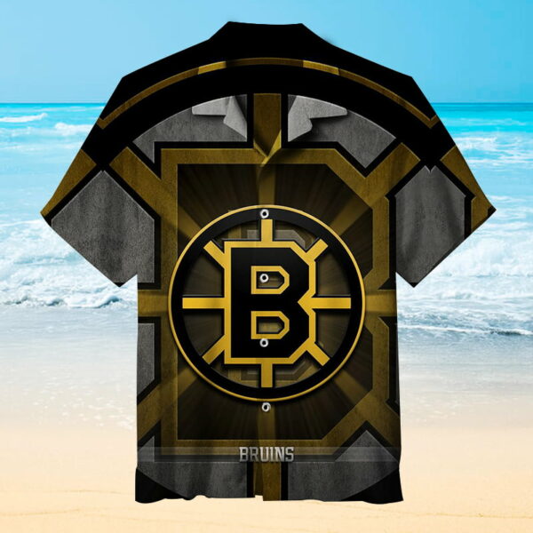 Boston Bruins Hawaiian Shirt Beach Outfit Summer