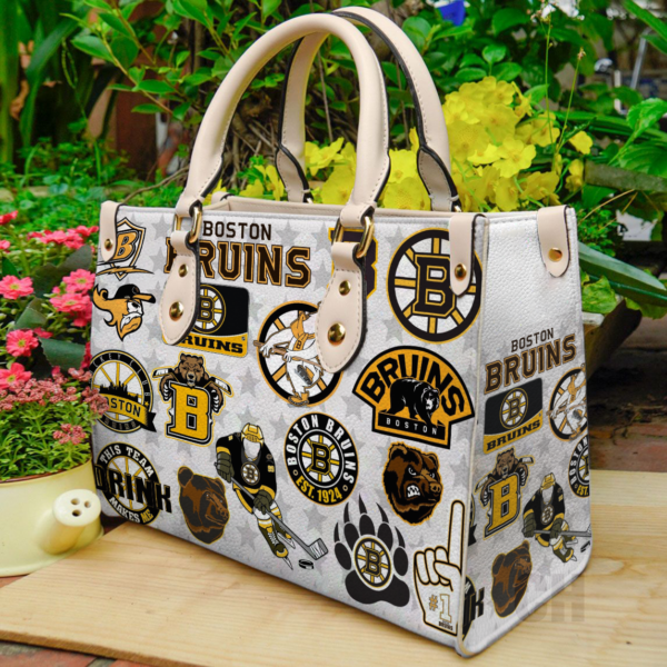Boston Bruins Women Leather Hand Bag