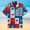 Buffalo Bills Baseball Plaid Hawaiian Shirt