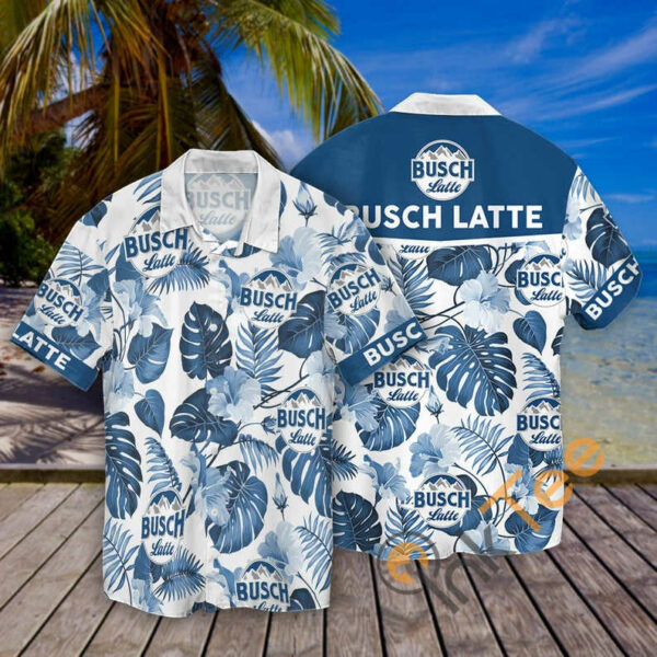 Busch Light Beer Hawaiian Shirt Beach Summer Outfit