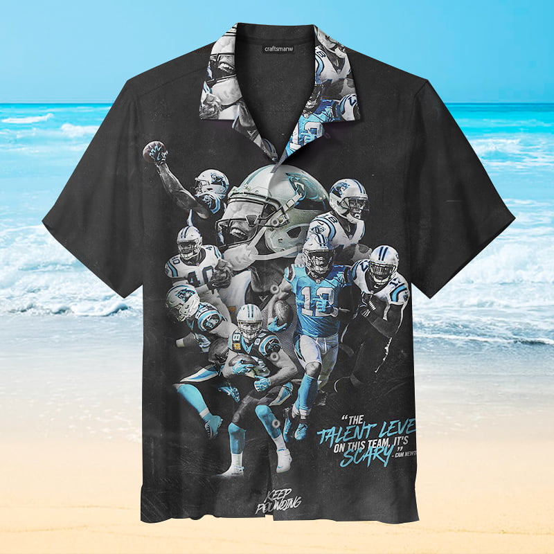 Carolina Panthers Stars Hawaiian Shirt