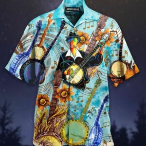 Cheerful Melodies From Banjo Hawaiian Shirt