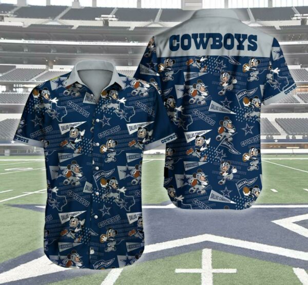 Dallas Cowboys Hawaiian Shirt Outfit Summer Beach