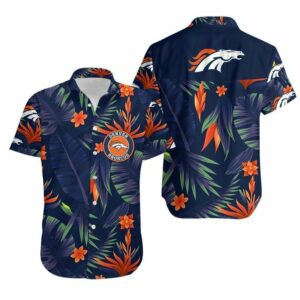 Denver Broncos Hawaiian Shirt Summer Beach Outfit