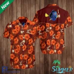 Dory Hennessy Cognac Hawaiian Shirt