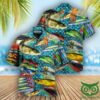 Fishing Master Baiter Edition Blue Fish Scales Hawaiian Shirt