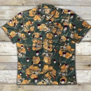 Getty The Beatles Ad1251 Vintage Cotton Mens Hawaiian Shirt