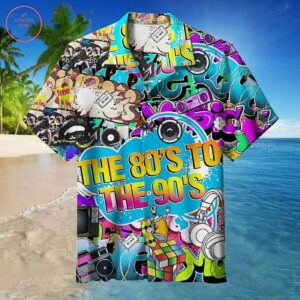 Graffiti Boom Mainstream 90S Hawaiian Shirt