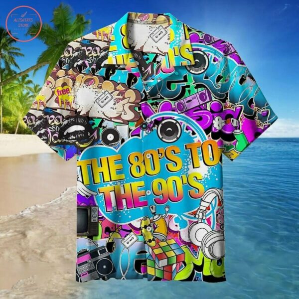 Graffiti Boom Mainstream 90S Hawaiian Shirt