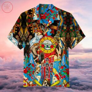 Guns Nroses Vintage Hawaiian Shirt