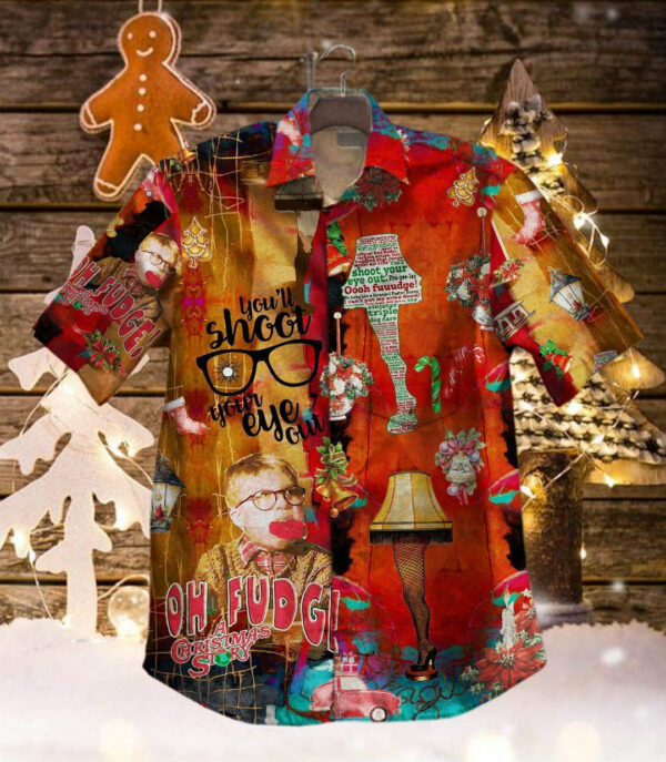 Hot Christmas Story Vintage Hawaiian Shirt