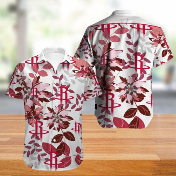 Houston Rockets Hawaiian Shirt Beach Outfit Summer