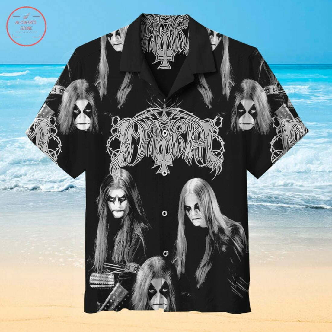 Immortal Band Hawaiian Shirt Summer Beach Outfit