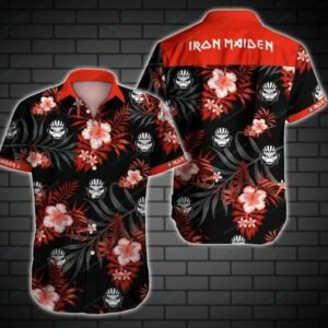 Iron Maiden Rock Music Hawaiian Shirt
