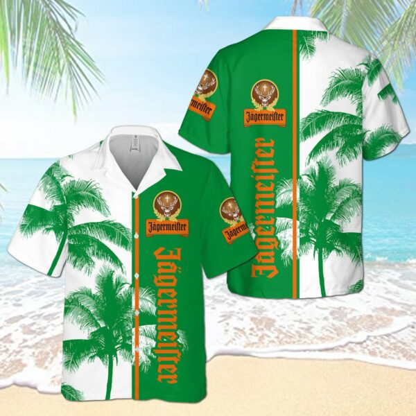 Jagermeister Palm Tree Hawaiian Shirt