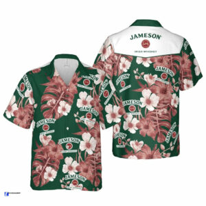 Jameson Irish Whiskey Hawaiian Shirt