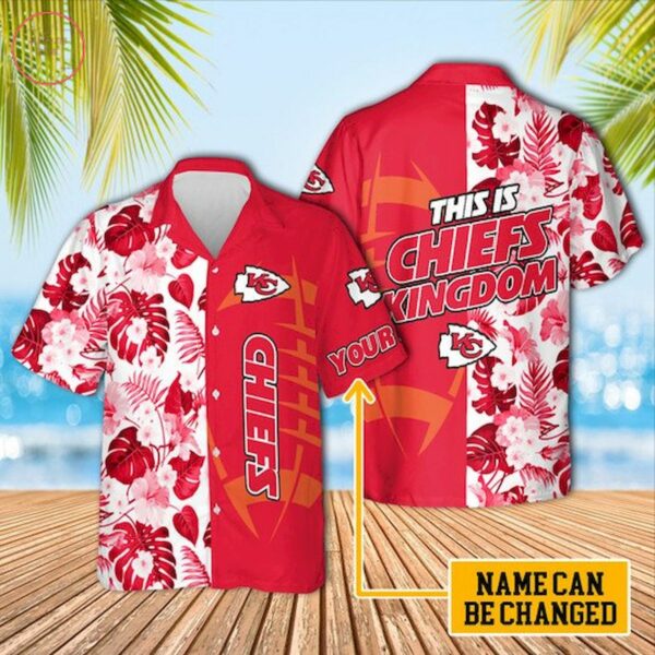 Kansas City Chiefs Kingdom Custom Hawaiian Shirt