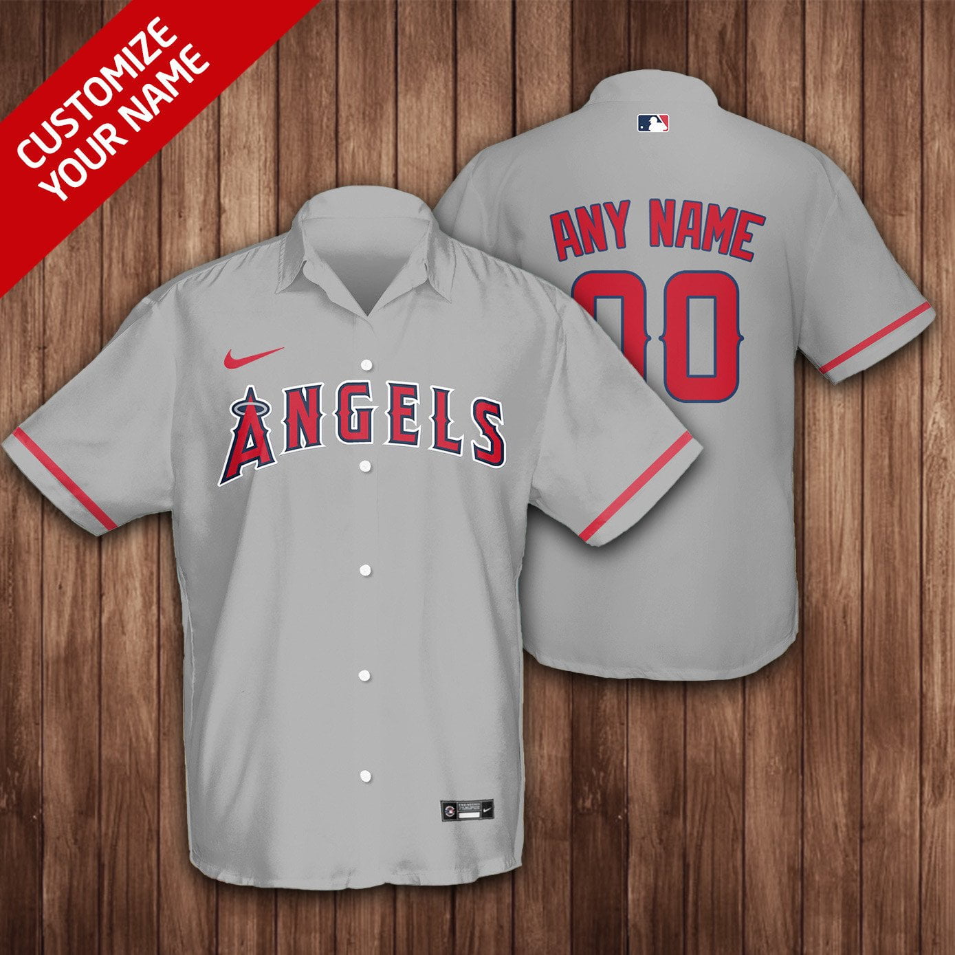 Los Angeles Angels Hawaiian Shirt