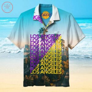 Los Angeles Lakers Hawaiian Shirt