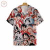 Luffy One Piece Hawaiian Shirt Outfit Beach Summer