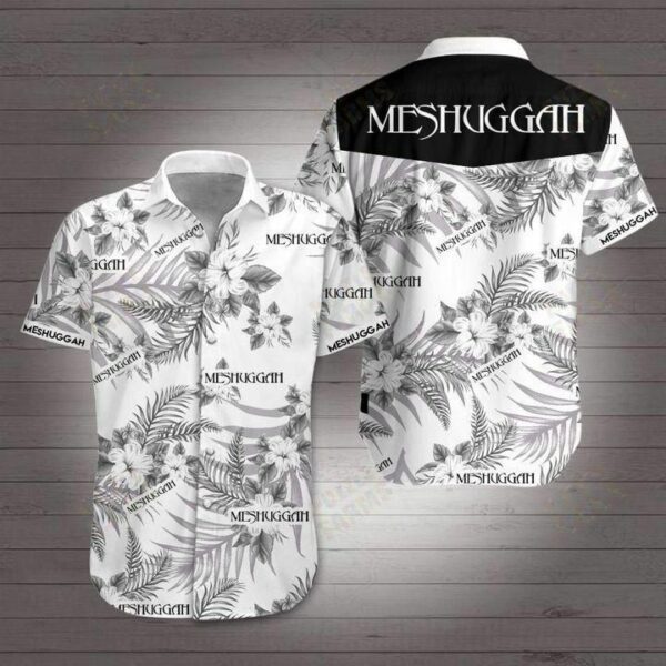 Meshuggah Rock Hawaiian Shirt Summer Outfit Beach