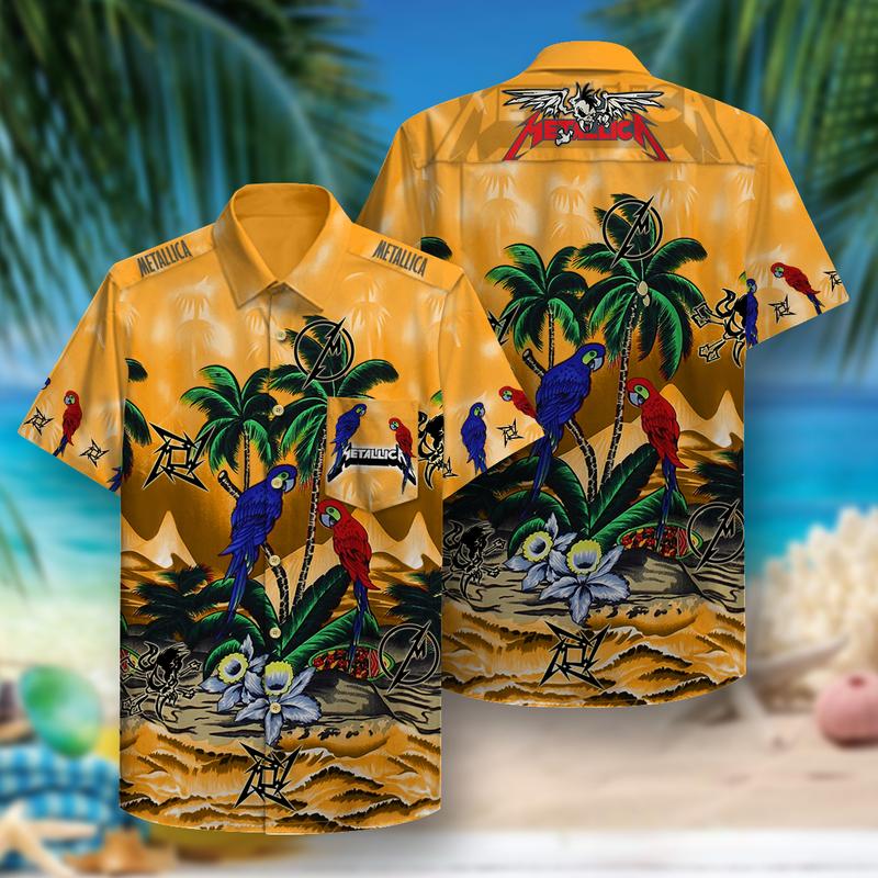 Metallica Fashion Island Tourism Hawaiian Shirt