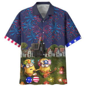Minion Independence Day Hawaiian Shirt
