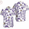 Minnesota Vikings Flower Hawaiian Shirt