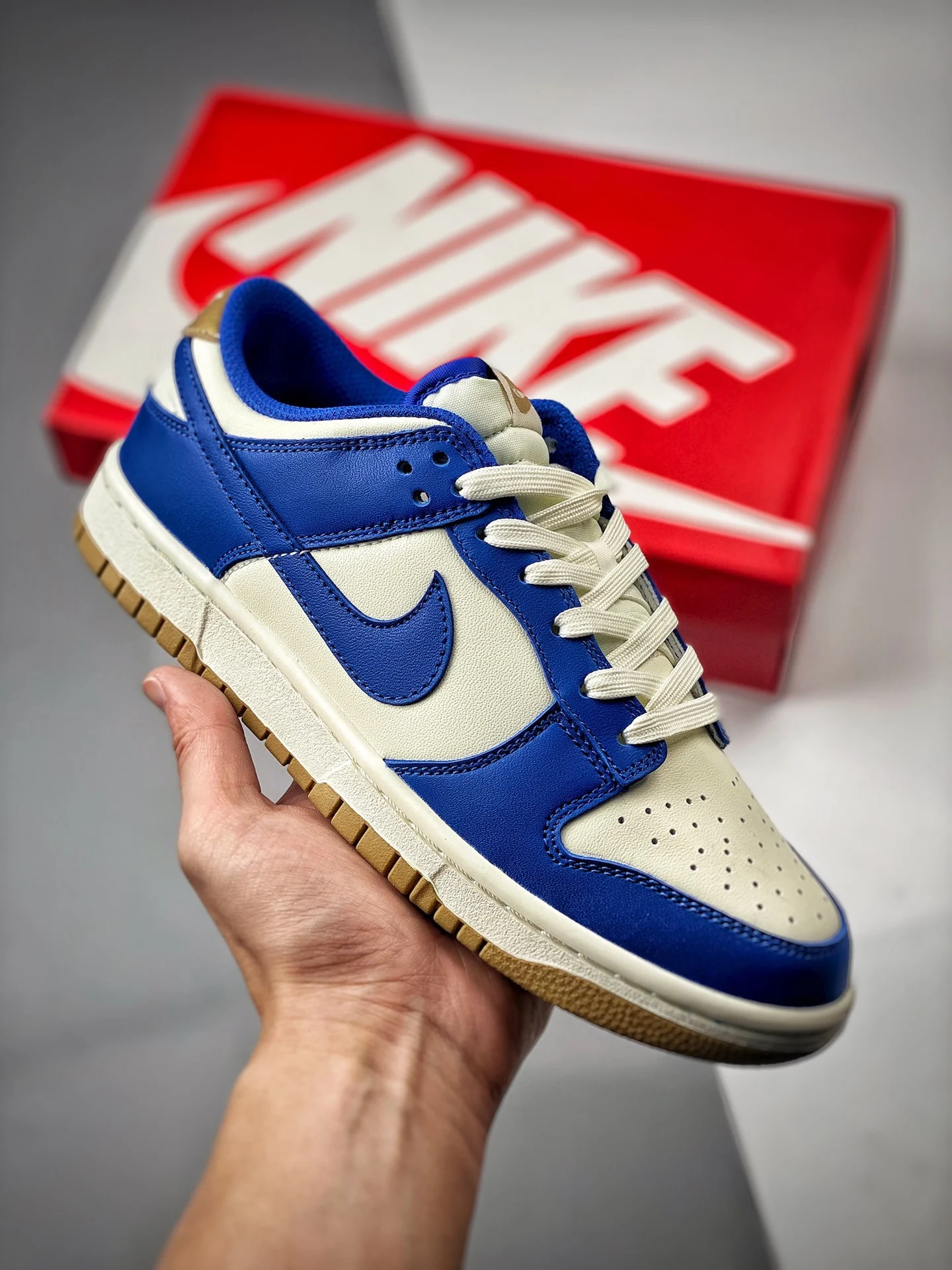 Nike Dunk Low Kansas Royal Blue Gold For Sale