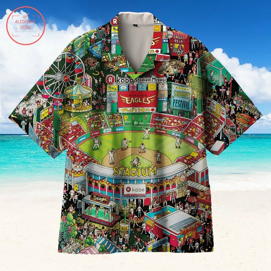 People Shout Baseball Hawaiian Shirt