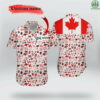 Personalized Canadian Hawaiian Shirt