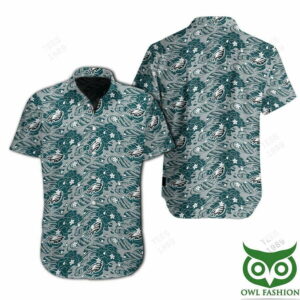 Philadelphia Eagles Great Waves Of Japanese Hawaiian Shirt