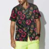 Pineapple Skull Black Hawaiian Shirt