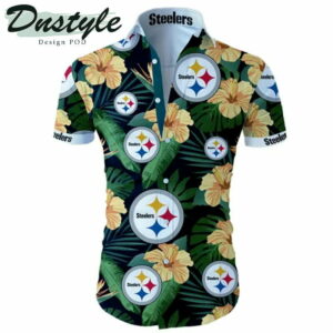 Pittsburgh Steelers Tropical Hawaiian Shirt