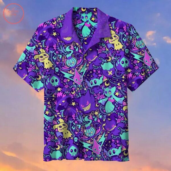 Pokemon Showdown Hawaiian Shirt Outfit Summer Beach