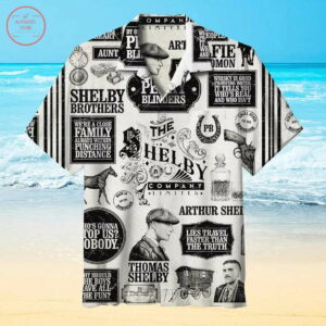 Retro Peaky Blinders Hawaiian Shirt