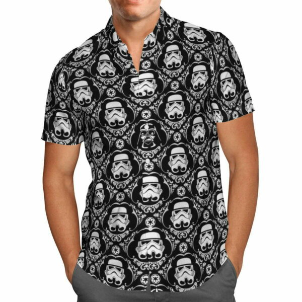 S Stormtrooper Portrait Hawaiian Shirt