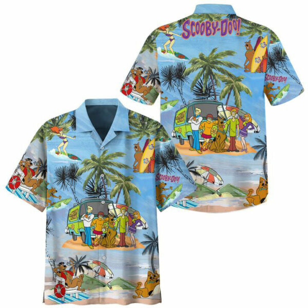 Scooby Doo Vacation Hawaiian Shirt