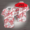 Slayer Flower Hawaiian Shirt Summer Outfit Beach