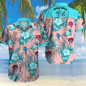 Spice Girls Hawaiian Shirt Outfit Summer Beach