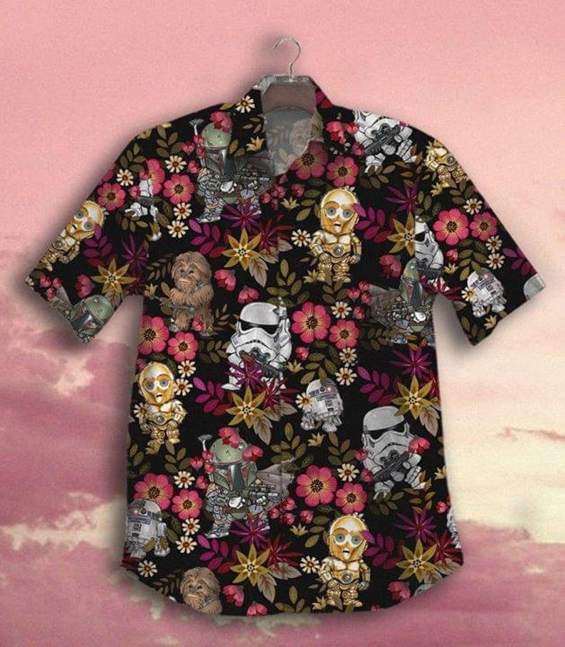 Stormtrooper Tropical 2 And Hawaiian Shirt