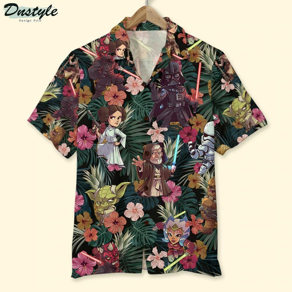 Flower Pattern Hawaiian Shirt Beach Outfit Summer