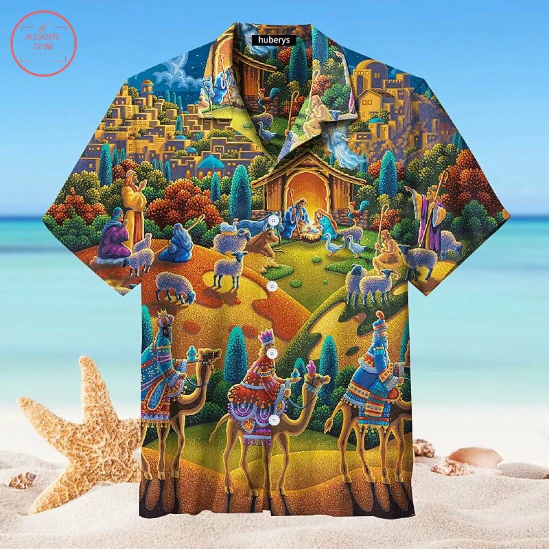 The Birth Of The Savior Hawaiian Shirt